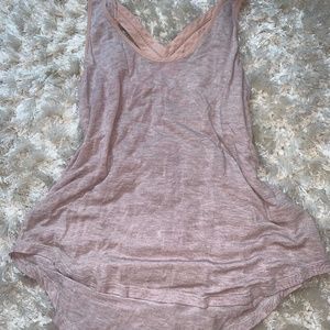 Pink tank top